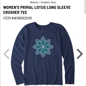 NWT Life is Good Lotus Crusher Tee